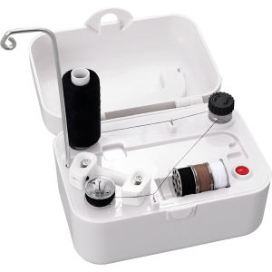 Electric Bobbin Winder Portable Bobbin Winder with Handle Automatic Bobbin Winder Machine Sewing Winding Tool