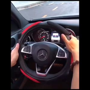 Universal Car Steering Wheel Cover Anti-Slip Sandwich Sport Type Car Steering Wheel Cover Protector