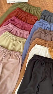 Celana Kulot Wanita Crinkle Premium & Celana Panjang Loose Pants Korea
