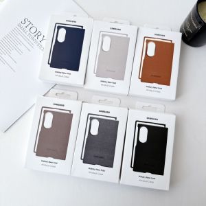 Samsung | Samsung Galaxy Z Fold 8/8Ultra 5G Case Luxury Premium Leather Phone Cover Full Shockproof Back Shell Z Fold8 Ultra Cover & Box