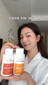BỘ ĐÔI GỘI XẢ CHO TÓC MỀM MƯỚT CHẮC KHỎE LABORIE DERMA Bond Shampoo 250ML + Bond Conditioner 250ML