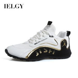 IELGY New mens shoes four seasons fashion versatile soft bottom white shoes