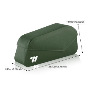 Bicycle Bag Waterproof Cycling Top Front Tube Frame Bag Large Capacity MTB Road Bicycle Pannier Black Bike Accessories