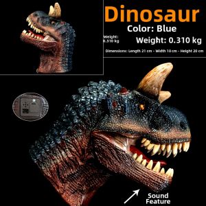 NEW CANNA | Interactive Dinosaur Hand Puppet Model Soft Toy for Kids Gift