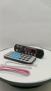 Kit mp3 bluetooth fm usb kualitas bagus - kit mp3 kardus merah