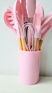 12-PCS PASTEL SILICONE KITCHEN TOOL SET