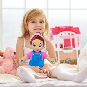Ms Rachel Speak&Sing Doll 30cm Tall Interactive Toy Toddler Toys for Girls & Boys Ages 6 Months to 3+ Years Plush Doll Kids Toys