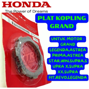 PLAT KOPLING KODE-GRAND ASLI KAMPAS KOPLING LEGENDA PRIMA WIN/SUPRA/GRAND KUALITAS ORIGINAL ASLI .