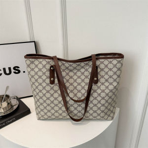 Large Capacity Fashionable Handbag 2024 New Style Single Shoulder Bag for Class And Commuting High Quality PU Leather Tote