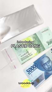 10PCS Plastik Opp Seal Buket Uang / Plastik Untuk Uang / Plastik Buket Uang 1004