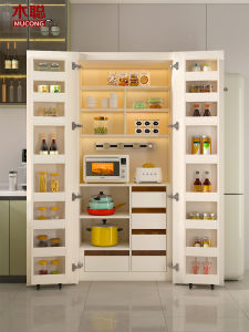 MUCONG | Cream Style Multi-functional Storage Cabinet