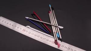 2PCS Replacement Black For 3DS /3DSLL/ New3DS / New3DSLL Stylus For Nintendo 3DS XL LL 2012 Verison Touch Screen Pen