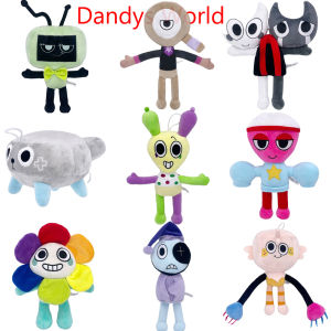 Dandys World Plush Toy Dandys World Soft Toy Stuffed Animal Plushies Doll Shrimp Vee Goob Pebble Shrimpo Tisha Glisten Shelly