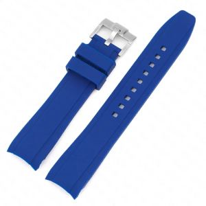 Dây Đeo Đồng Hồ Cao Su Cong 20mm Dành Cho Omega X Swatch Moonswatch Chất Liệu Silicon Mềm Thể Thao Chống Nước Dành Cho Nam Nữ Có 12 Màu