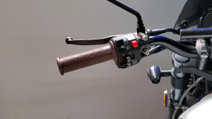【Delivery 24 hours】Handle Grip Alloy With Smooth Rubber Alloy Bar End High Quality A Pair For motorcycle Universal