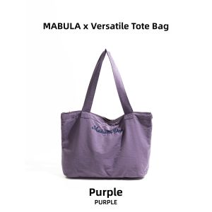 MABULA | Casual Canvas Tote Bag Large Capacity