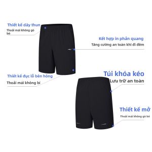 Erke | Quần Short Nam Mùa Hè Thoáng Khí Hút Ẩm