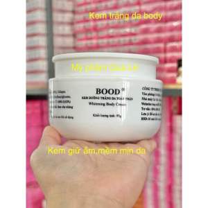 kem trắng da body toàn thân BOOD Trắng giữ ẩm hủ 95gram