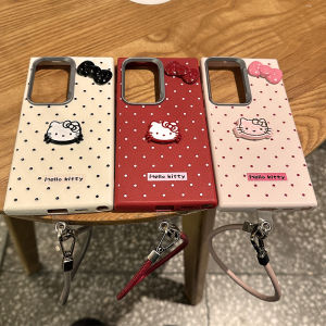 Casepark S24ปลอกสำหรับ Samsung หนัง S23FE มาก A12 A13 A11มาก A14 A15 A22 A32 A52 A72 A33พิเศษ A16 A53 A03 A04 A20 A73 A34 A24 4G 5G A35การ์ตูน DIY เคสสไตล์ย้อนยุคเรียบง่ายสีสันแมวลูกแมวน่ารัก