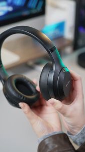 Awei AT3 Head Mounted Bluetooth Earphones Surround Stereo Headhone ANC Noise Reduction Earphones for Gaming Mic