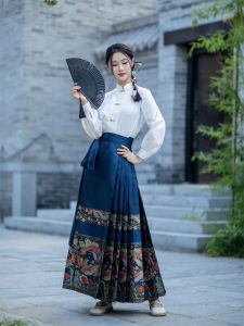 New 2024 Red Gold Weave Hanfu Set Wind Elegance Purple Resurrection Daily Wear Traditional Chinese Style Womens Clothing