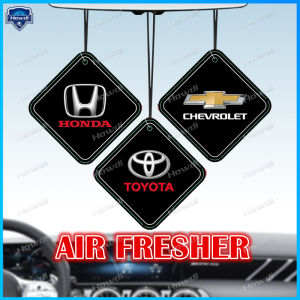 รถอากาศสดชื่นรถน้ำมันหอมระเหยบู่คลิกภาพจี้ที่มีโลโก้รถ