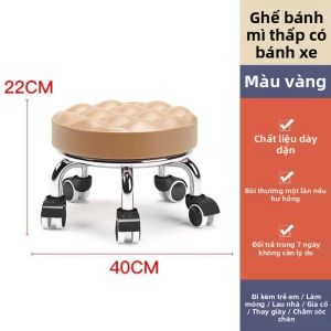 TEKANAI | Ghế Có Bánh Xoay Inox