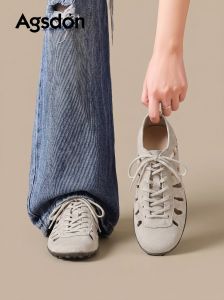 Agsdon | Breathable Perforated Duster Shoes for Women