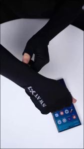 Ống Tay Hở Ngón Swat X7 Bao Tay Dài Chống Nắng Chống Tia UV Bảo Vệ Da Vải Co Giãn Có Vân Chống Trượt