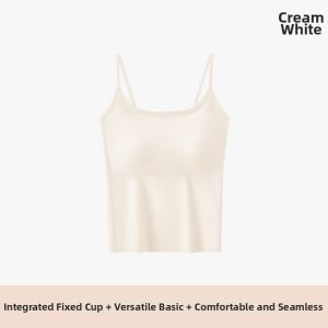 Yuzhaolin | Beauty Back Invisible Underwear with Built-in Pads Womens Camisole