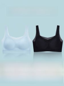 HUACHENGSHI | Invisible Seamless Summer Ultra-Thin Strap Ice Silk Sports Bra Vest Style Womens Underwear Comfortable Nylon One-Piece Design
