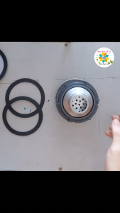 Ron (gioăng) cao su thay thế cho bầu xả hộc xả chậu rửa chén INOX phi 110mm