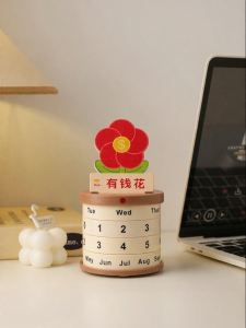 Mood Stabilizing Desk Ornament Year-long Calendar