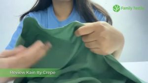 Kain Ity Crepe / Lady Zara Premium 1 Meter Bahan Atasan Gamis Koko