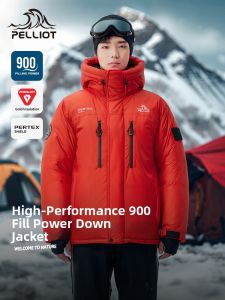 PELLIOT | Waterproof Windproof Thickening Warm 900FP Goose Down Jacket