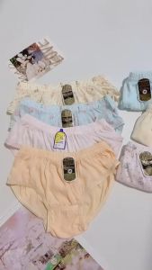 LUSINAN ISI (12) Celana Dalam Velia / Cd Undies Wanita Bahan Katun Cd Polos Murah