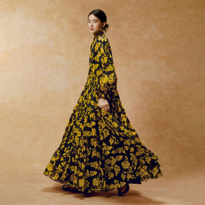 Print Slimming Baby Dress