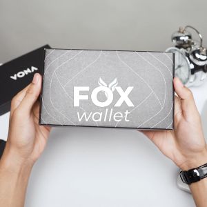 VONA Fox Long Wallet - Dompet Lipat Panjang Original Pria Wanita Kulit PU