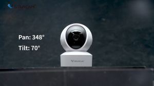 Vstarcam รุ่น CS49Q กล้องวงจรปิดไร้สาย ดูออนไลน์ มีระบบ AI+ Indoor รองรับ WiFi 2.4G และ 5G ความละเอียด 4MP