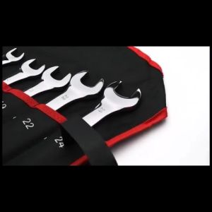 (Pengiriman cepat dikirim dari Jakarta) Kunci Ring Pas Set 11pcs 8-24mm ring pas diamond berbagai ukuran 11 Pcs Kunci Ring pas Set