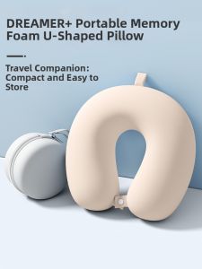 ZHIMENGREN | Memory Foam U-Shaped Pillow for Travel and Neck Support
