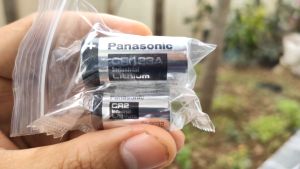 [ Rẻ vô địch] Pin CR2 CR123A Panasonic Lithium 3V Vỉ 1 Viên dùng cho máy đo máy chơi golf máy công nghiệp remote 433mhz