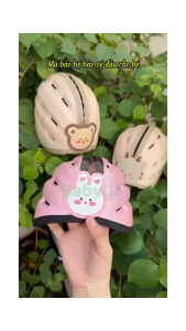 Mũ bảo vệ đầu cho bé mũ bảo hiểm thiết kế ôm đầu thoáng khí phong cách Hàn Quốc cho bé BabyUS