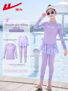 Warrior | Sun Protection Thermal Girls Two-piece Swimsuit