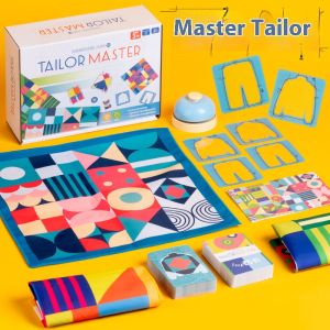 Tailoring Master Board Game Two Person Battle Reaction and Concentration Training Graphic Color Matching Puzzle Toy Gift