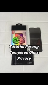 Anti Spy Tempered Glass Privacy Glossy for Oppo Reno 13F 12F 11F A96 A76 A55 A54 A53 A33 Pelindung Layar Hp Kaca Anti Intip