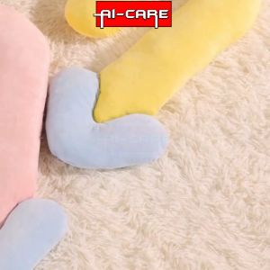 U-Shaped Design Soft Cute Big Eyes Neck Support Sleeping Pillow Cushion For Pets Cat Bed