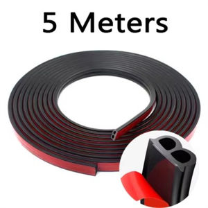 Car Door Edge Rubber Seal Strips Universal B Type Engine Trunk Cover Sealing Strip Noise Insulation for Auto Sealants Accessori