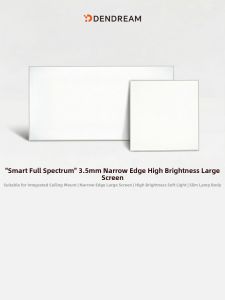 DENGJIAN | Mi Home App Connected Bluetooth Mesh 2.0 Presence Sensing Panel Light