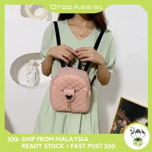 DROPASSIST 2245 Women Diamond Embroidery Backpack Double Shoulder Bag Beg Galas Wanita Fashion